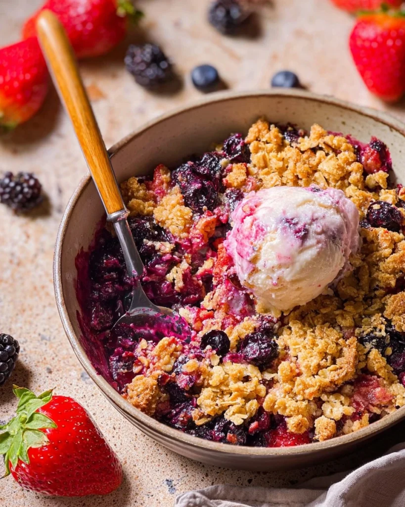 Healthy-Mixed-Berry-Crisp-Gluten-Free-Recipe