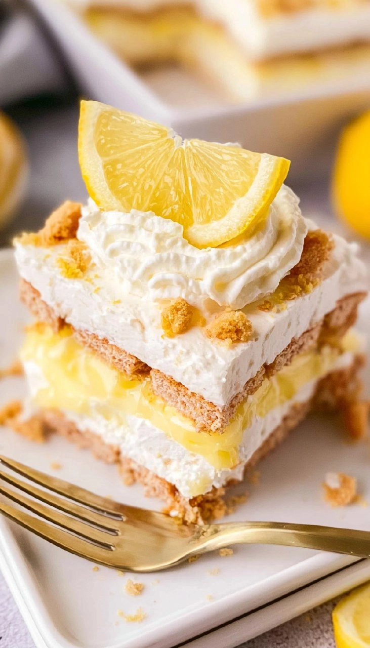 Lemon Icebox Cake 70 Lemon Icebox Cake