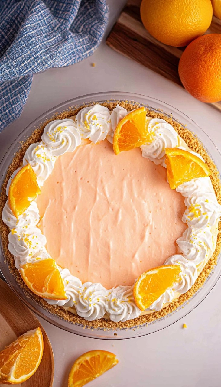 Orange Creamsicle Pie