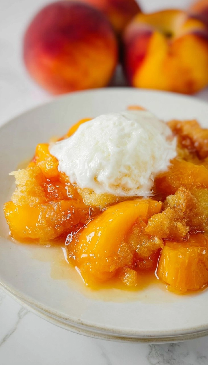 Peach Cobbler 105 Peach Cobbler