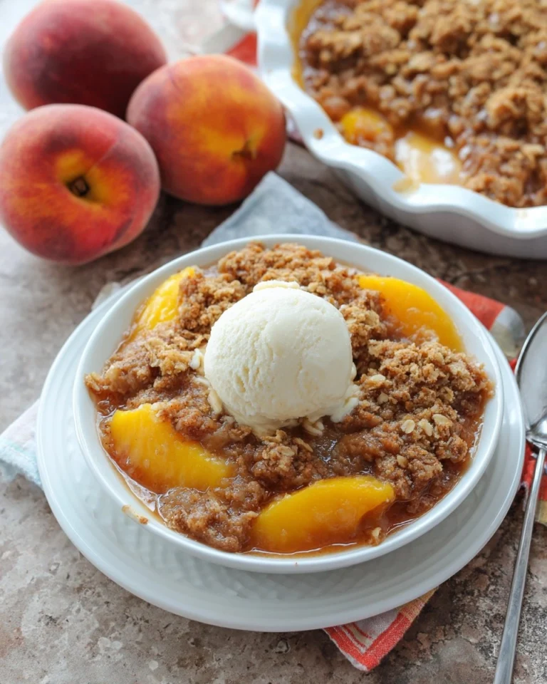 Simple-Peach-Crisp-Recipe-with-Oat-Topping-Recipe
