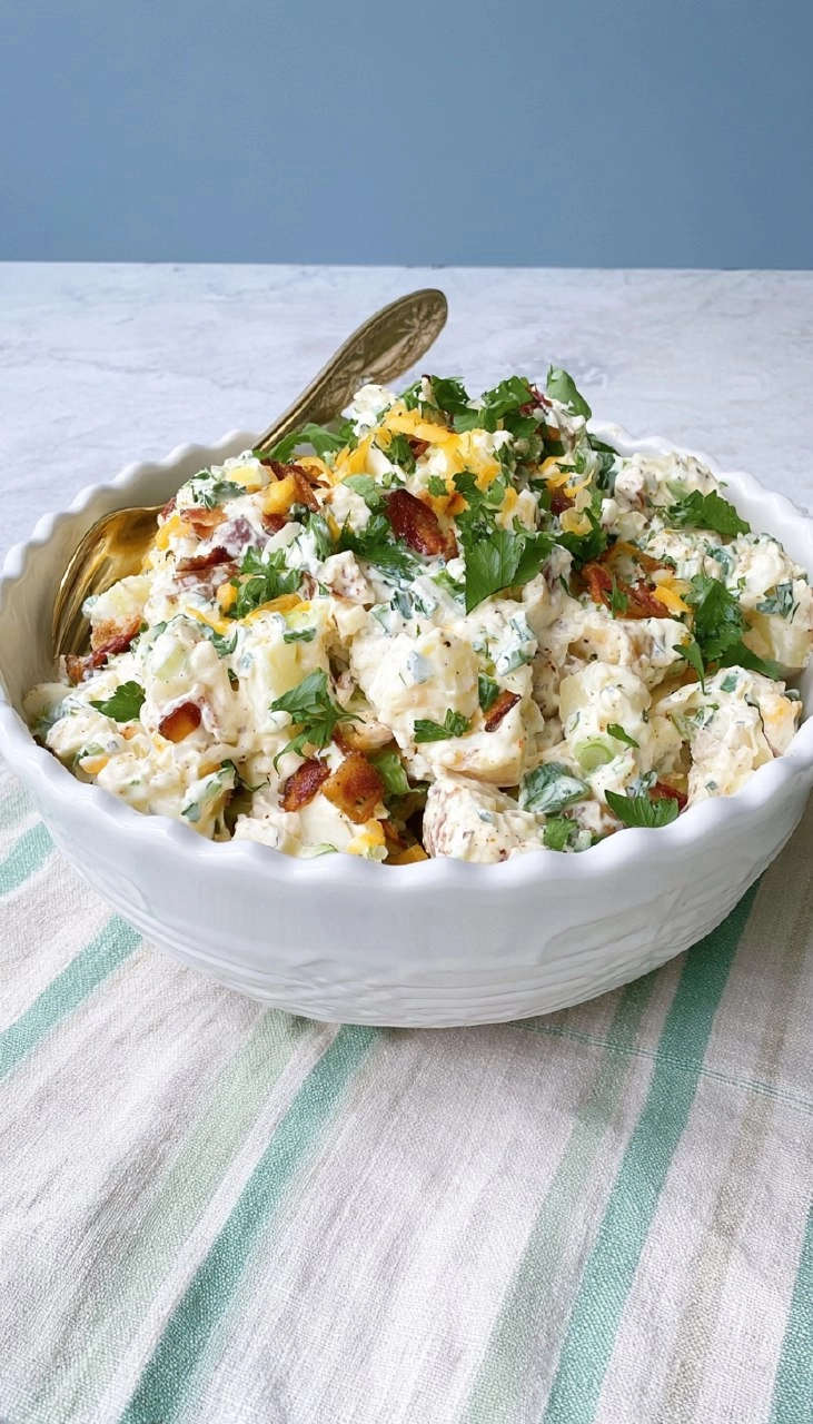 Sour Cream and Bacon Potato Salad 100 Sour Cream and Bacon Potato Salad