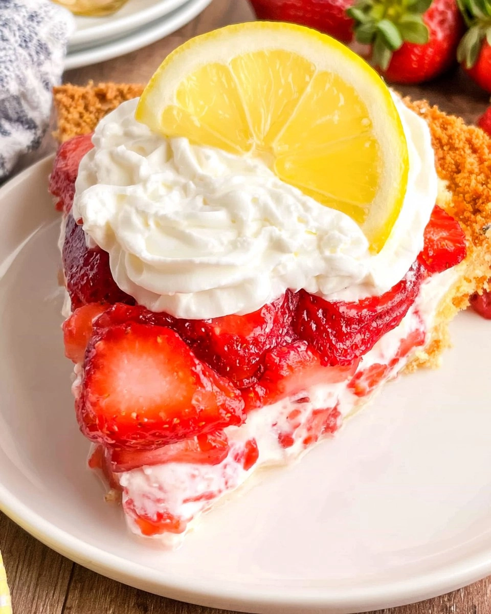 Strawberry Lemonade Pie 129 Strawberry Lemonade Pie