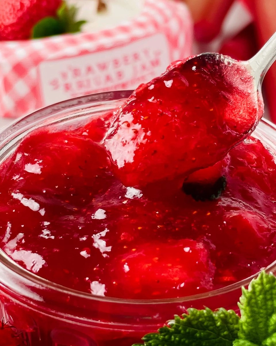 Strawberry Rhubarb Jam 69 Strawberry Rhubarb Jam
