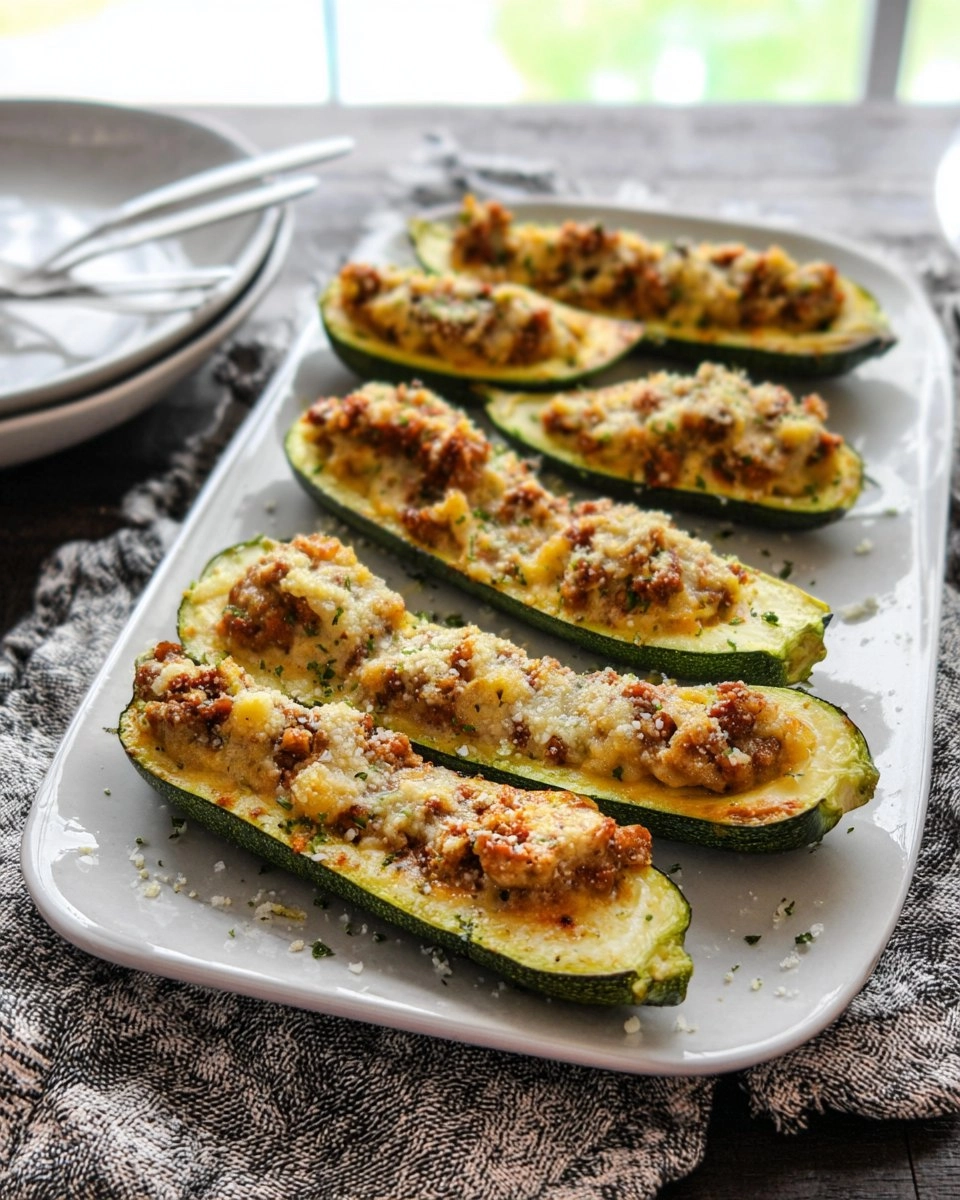 Stuffed Zucchini Boats 94 Stuffed Zucchini Boats