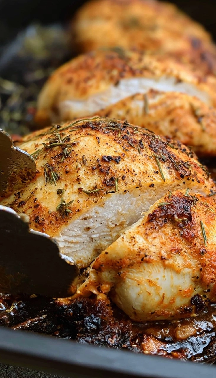 The Juiciest Oven Baked Chicken Breasts 