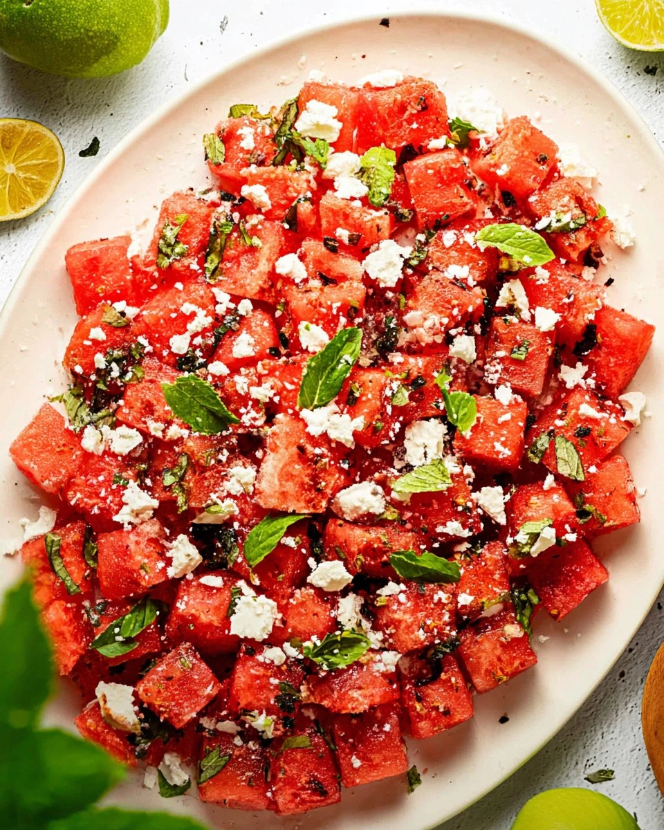 Watermelon Feta Salad 68 Watermelon Feta Salad