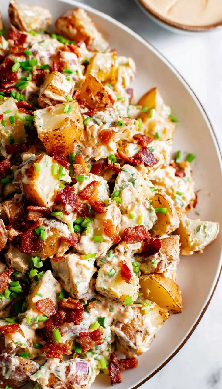Bacon Ranch Potato Salad (Paleo, Whole30) 155 Bacon Ranch Potato Salad (Paleo, Whole30)