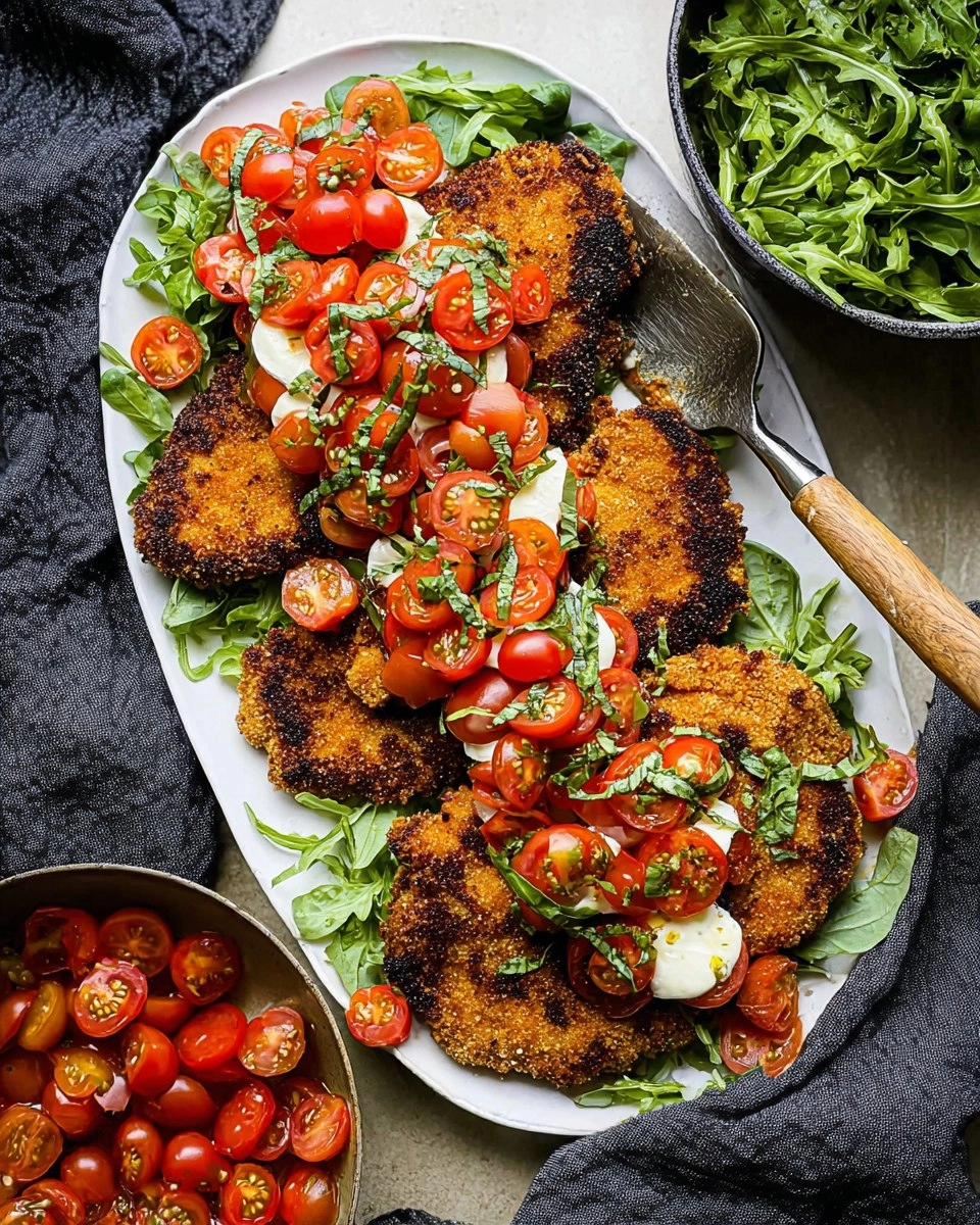 Caprese Chicken Cutlets 129 Caprese Chicken Cutlets