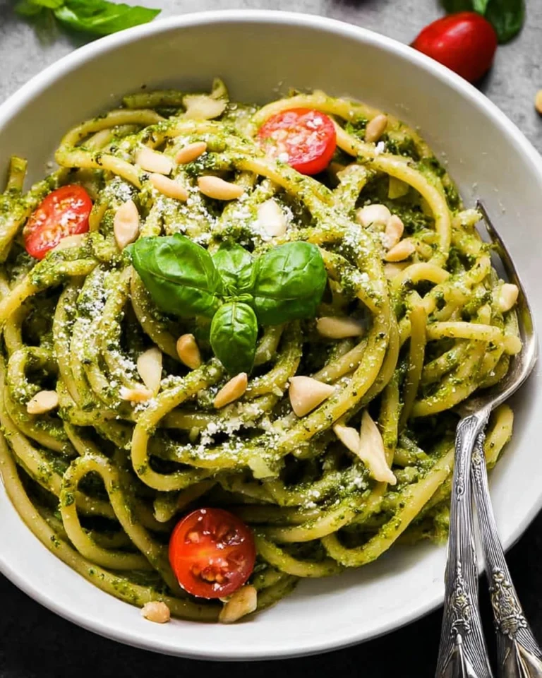 Easy-Pesto-Pasta-Recipe