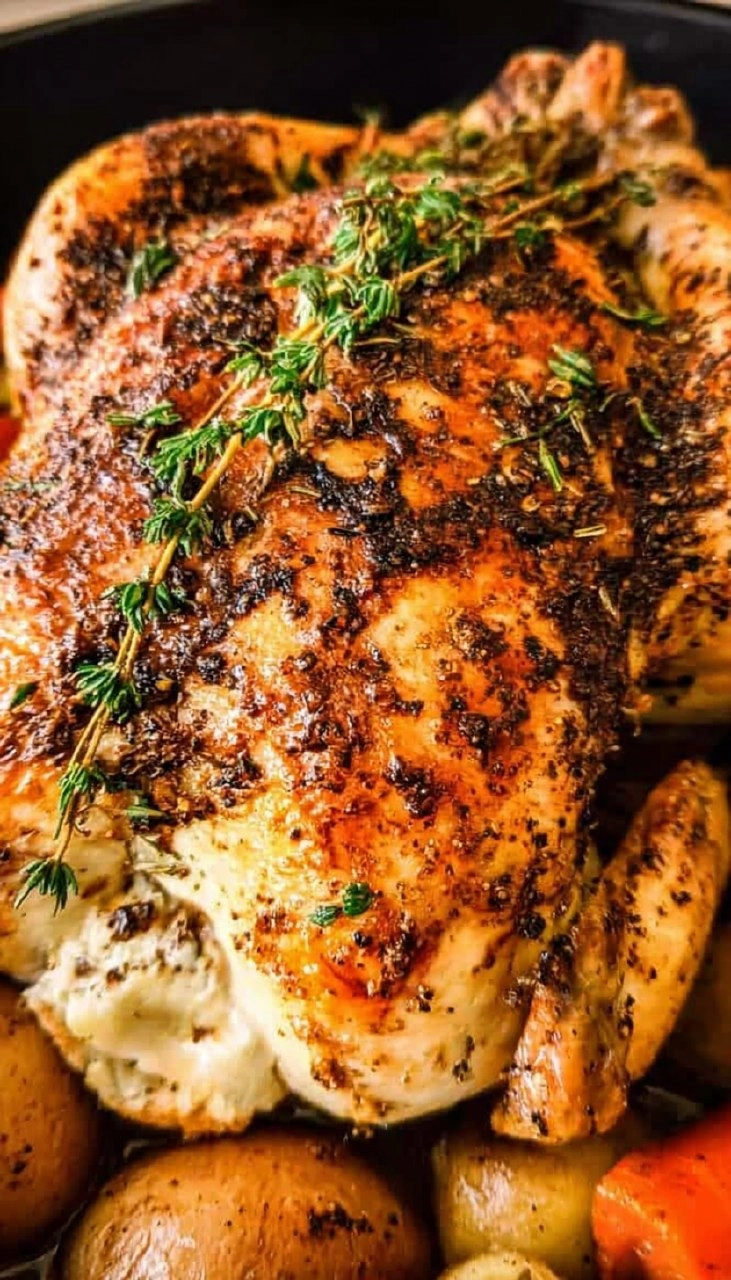 Easy Whole Roast Chicken (Crispy Skin + Juicy Inside) 115 Easy Whole Roast Chicken (Crispy Skin + Juicy Inside)