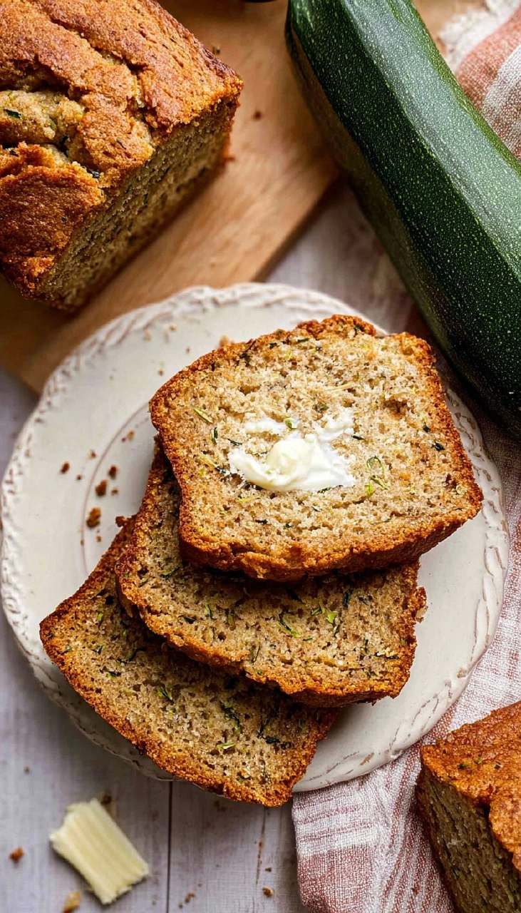 Greek Yogurt Zucchini Bread