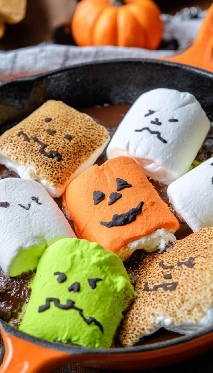 Halloween S'mores Dip 45 Halloween S'mores Dip