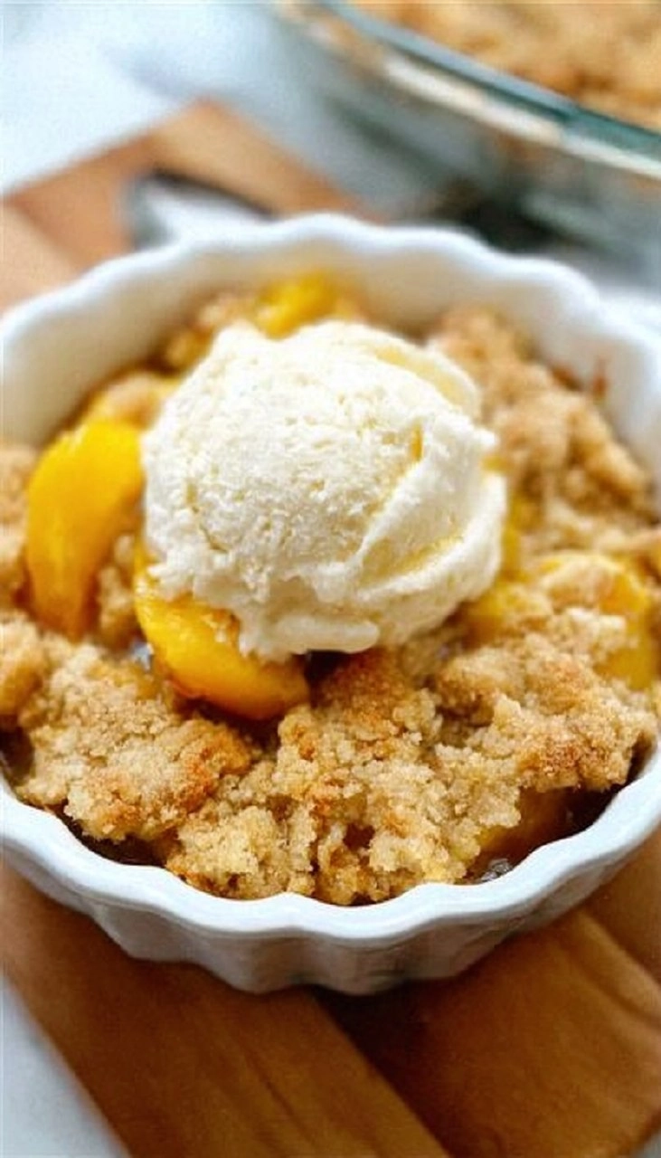 Old-Fashioned Peach Crumble (Just Like Grandma’s!) 80 Old-Fashioned Peach Crumble (Just Like Grandma’s!)