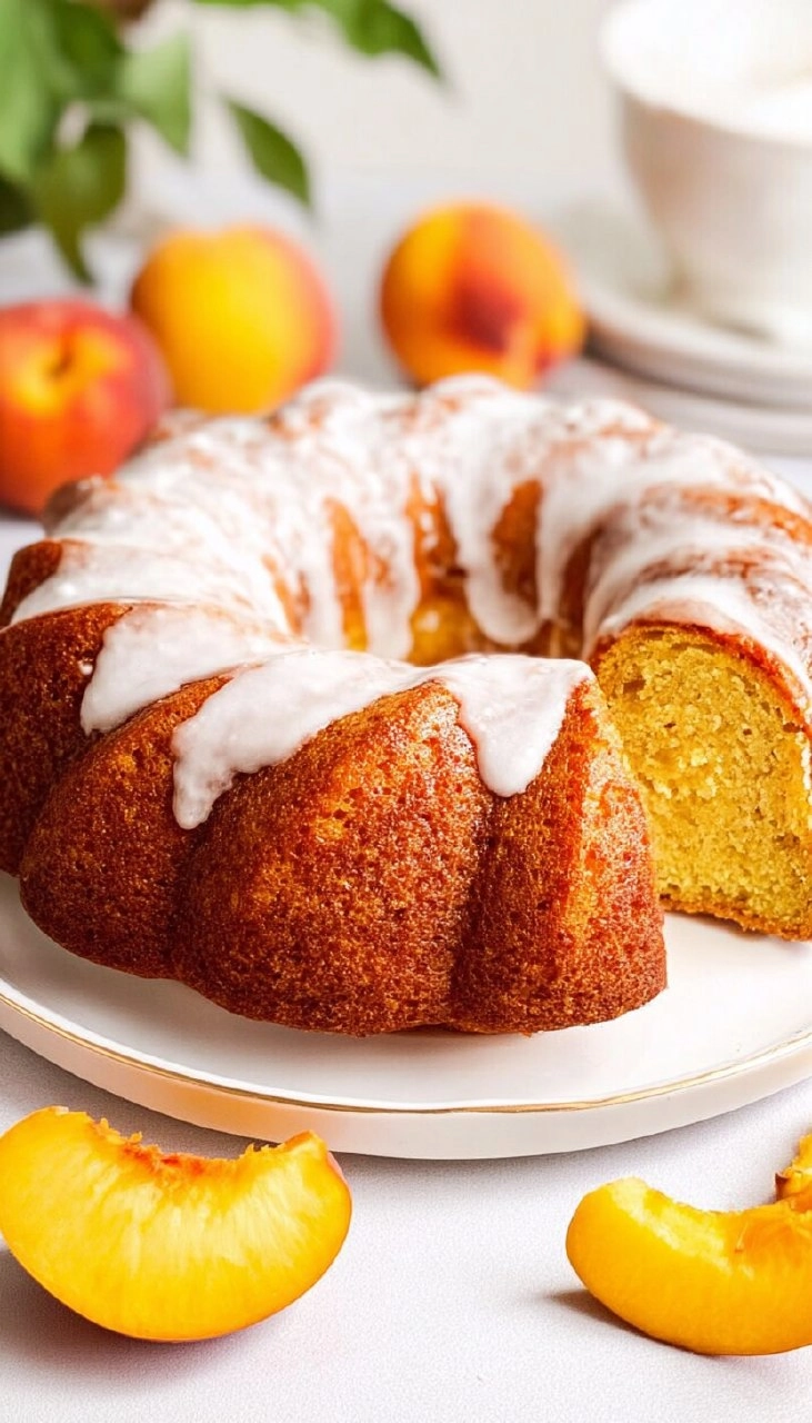 Peach Bundt Cake 100 Peach Bundt Cake