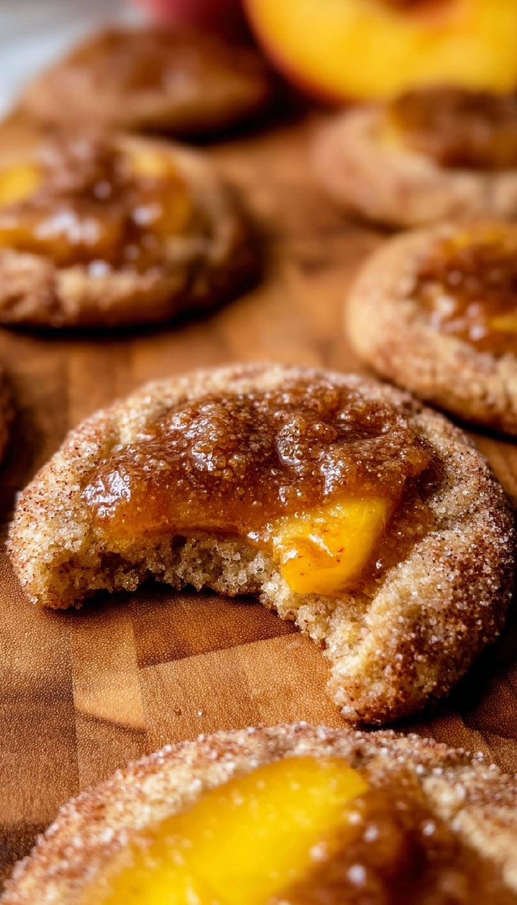 Peach Cobbler Cookies 140 Peach Cobbler Cookies