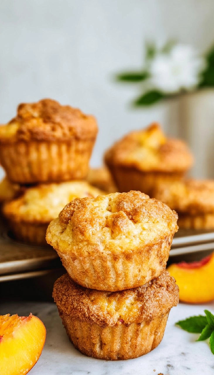 Peach Muffins 110 Peach Muffins