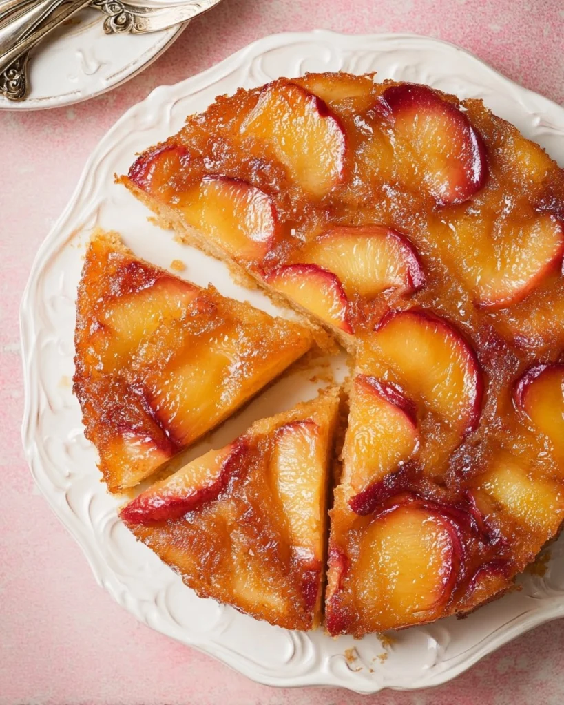 Peach-Upside-Down-Cake-Recipe