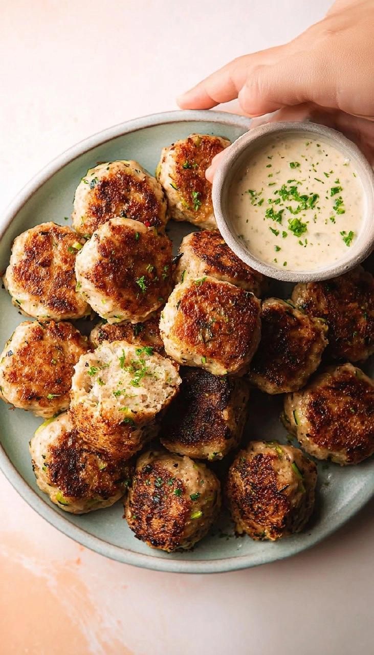 Ranch Turkey Zucchini Meatballs 90 Ranch Turkey Zucchini Meatballs