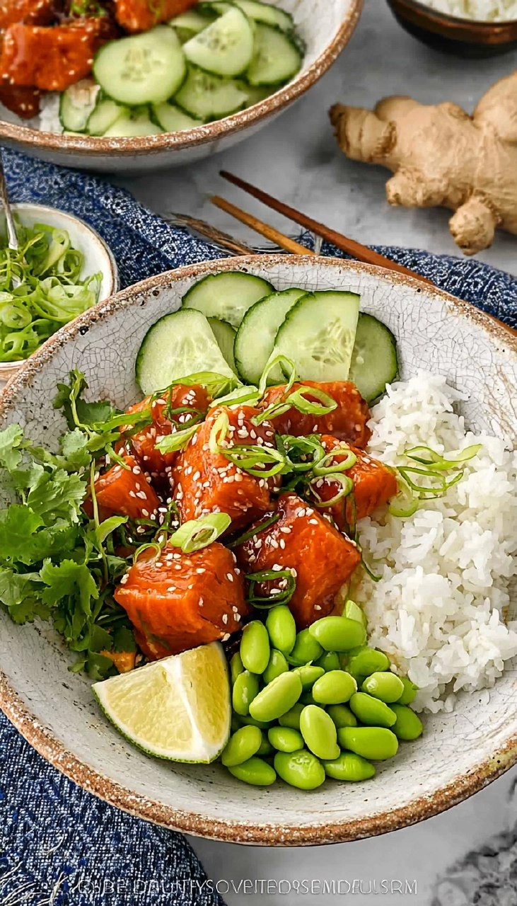 Salmon Bowl 100 Salmon Bowl