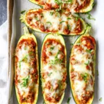 Sausage Stuffed Zucchini Boats 86 Sausage-Stuffed-Zucchini-Boats-Recipe