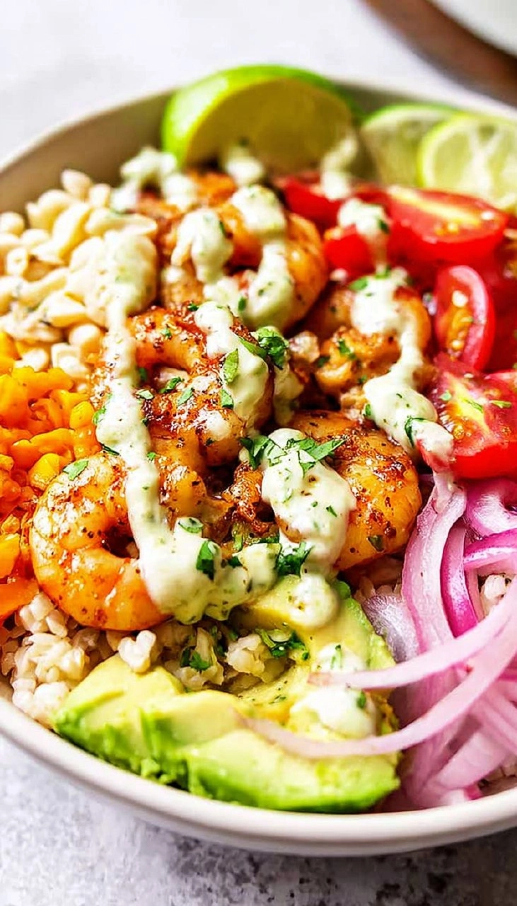 Shrimp Taco Bowls (Healthy, Easy & Ready in 30 Minutes) 180 Shrimp Taco Bowls (Healthy, Easy & Ready in 30 Minutes)