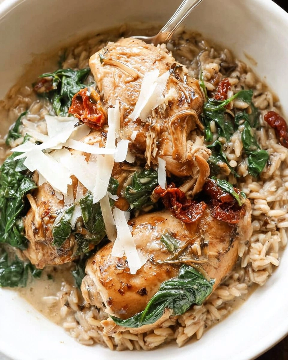 Slow Cooker Tuscan Chicken (Creamy, 10-Minute Prep)