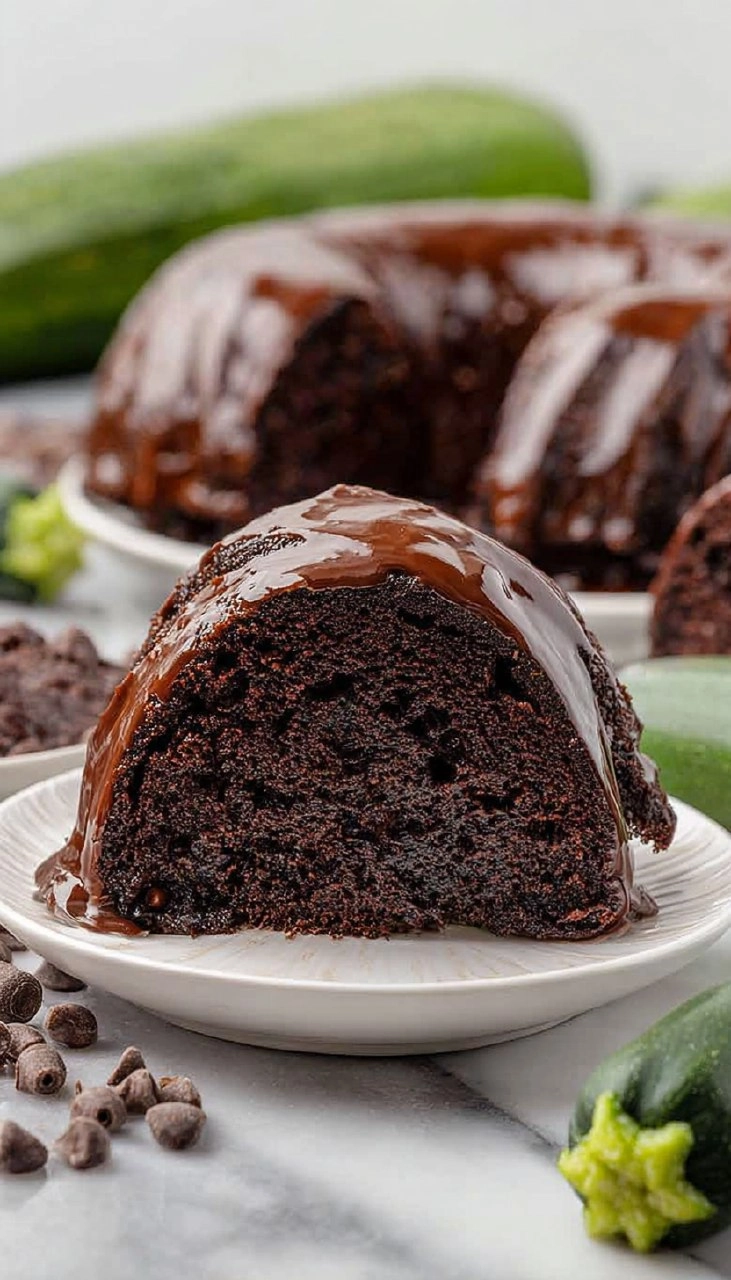 Zucchini Chocolate Bundt Cake 85 Zucchini Chocolate Bundt Cake