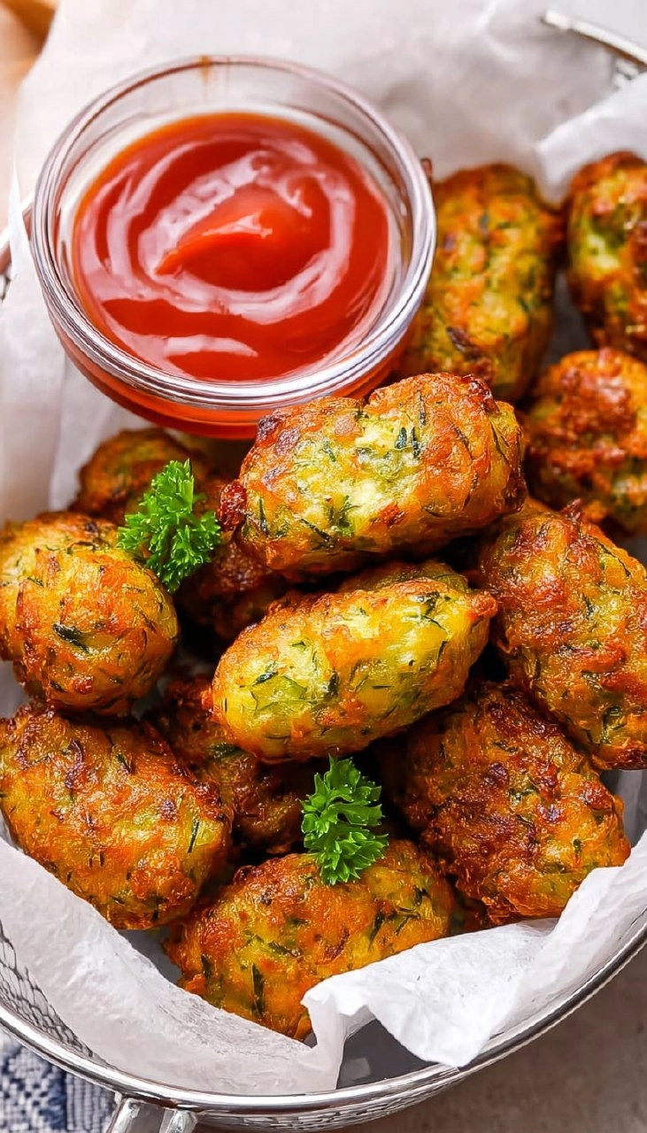 Air Fryer Zucchini Tots 80 Air Fryer Zucchini Tots