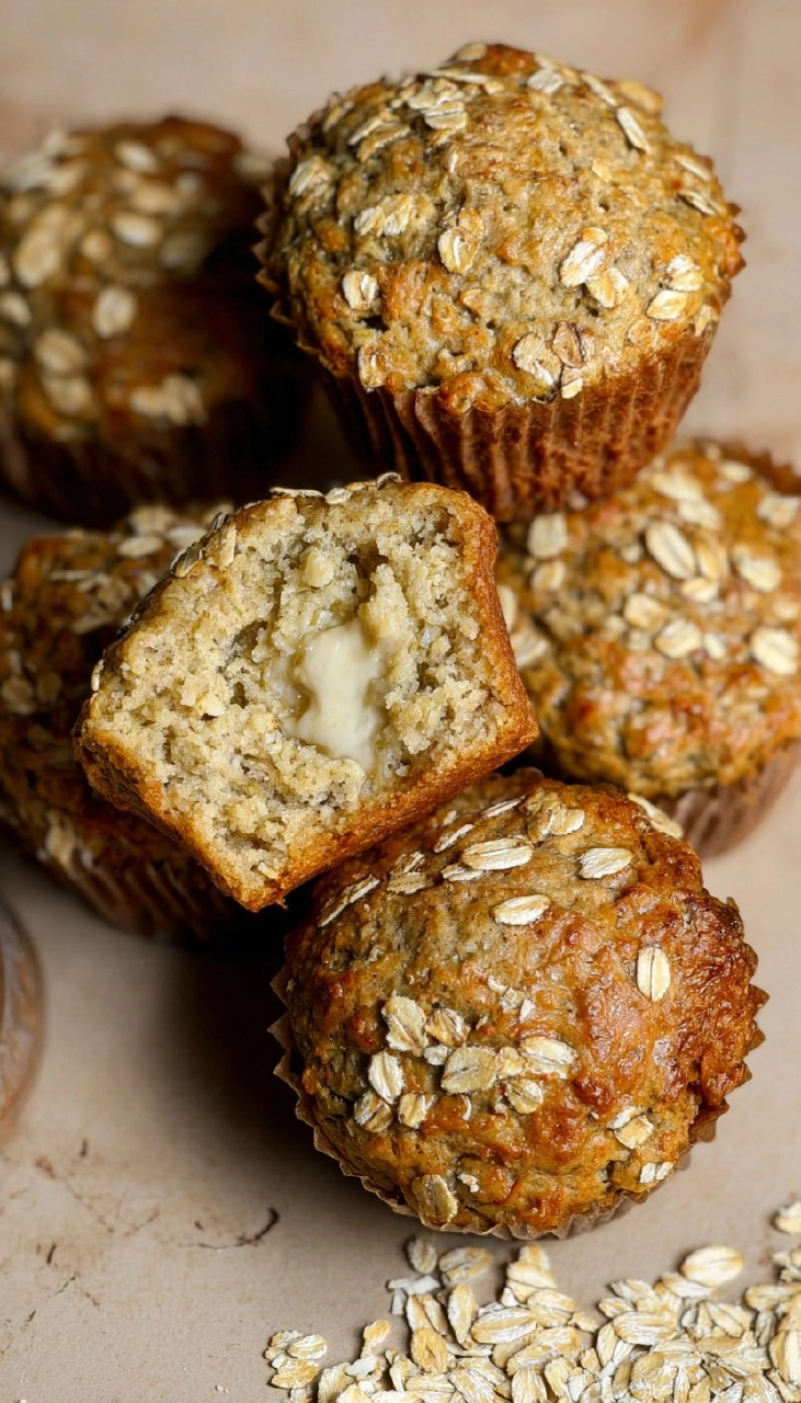 Apple Oat Muffins with Greek Yogurt 130 Apple Oat Muffins with Greek Yogurt