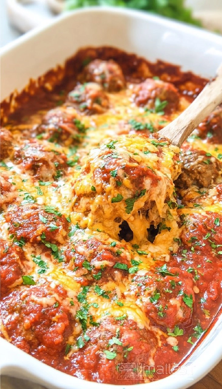 Chili Cheese Meatball Bake 120 Chili Cheese Meatball Bake