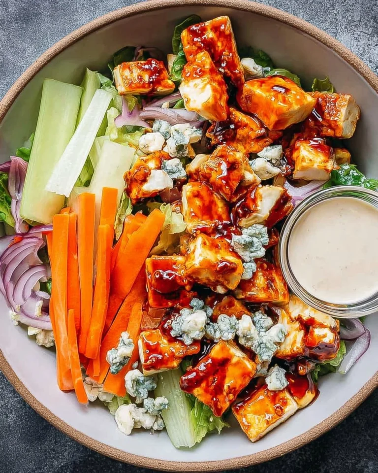Crispy-Buffalo-Halloumi-Salad-Recipe