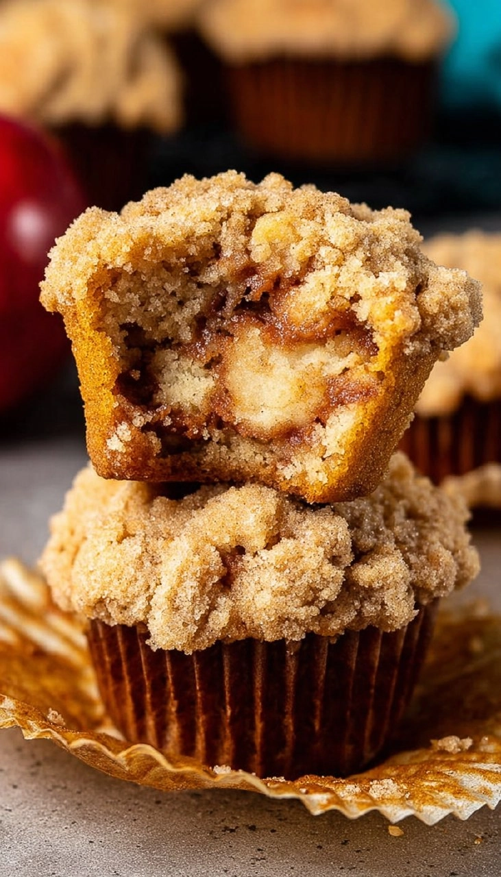 Crumb Apple Muffins 130 Crumb Apple Muffins