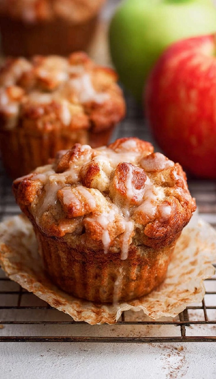 Healthy Apple Muffins with Cottage Cheese (High Protein!) 135 Healthy Apple Muffins with Cottage Cheese (High Protein!)