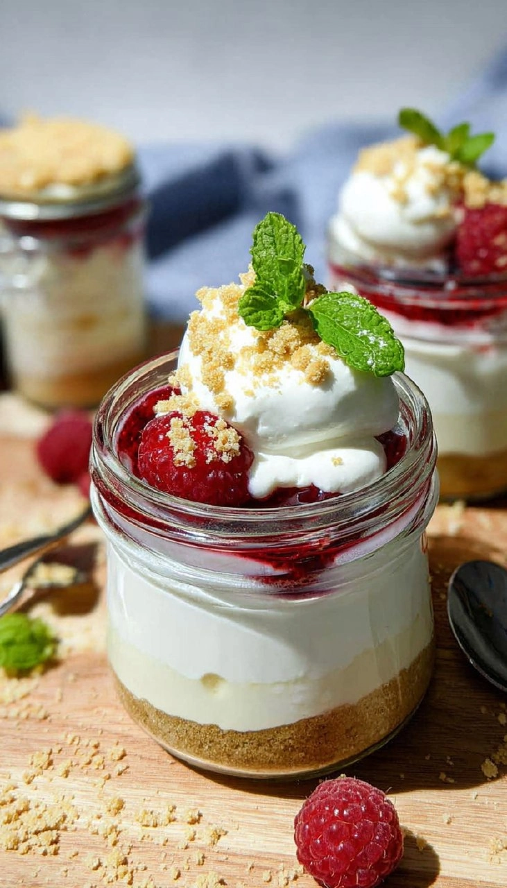 High Protein Cheesecake Jars 75 High Protein Cheesecake Jars