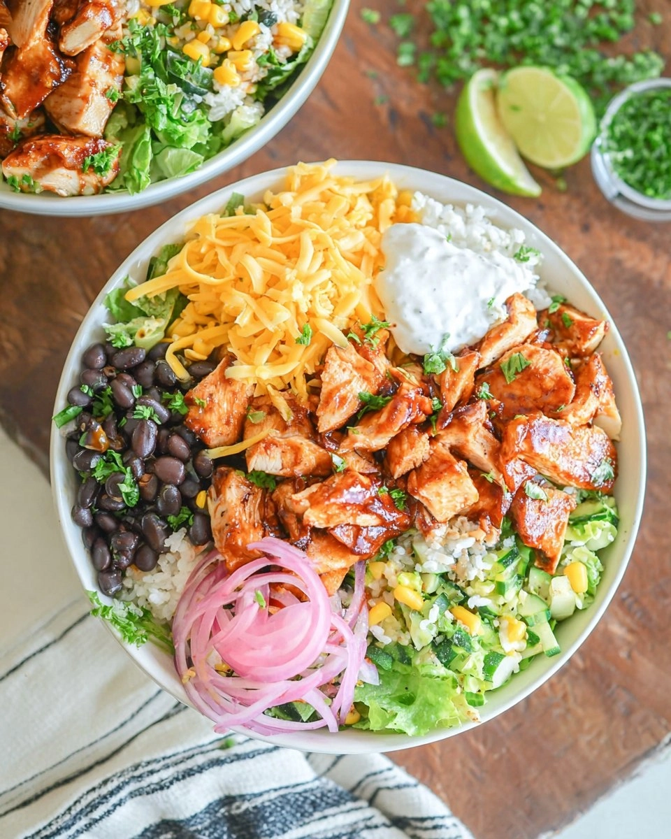 Honey BBQ Chicken Bowls