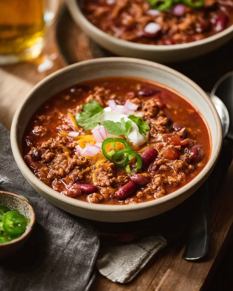 How-to-Make-Homemade-Chili-Recipe-Ground-Beef-and-Beans-Recipe