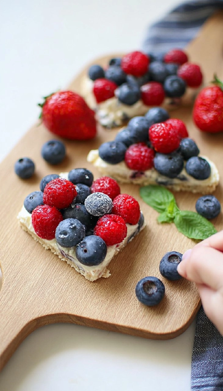Red, White, and Blue Berry Dessert Bites 125 Red, White, and Blue Berry Dessert Bites