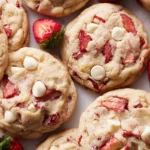Strawberries and Cream Cookies (The Best Strawberry Flavor!) 106 Strawberries-and-Cream-Cookies-The-Best-Strawberry-Flavor-Recipe