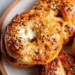 Strawberry-Cottage-Cheese-Bagels-Recipe