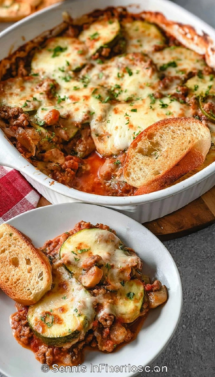 Zucchini Hamburger Casserole 120 Zucchini Hamburger Casserole