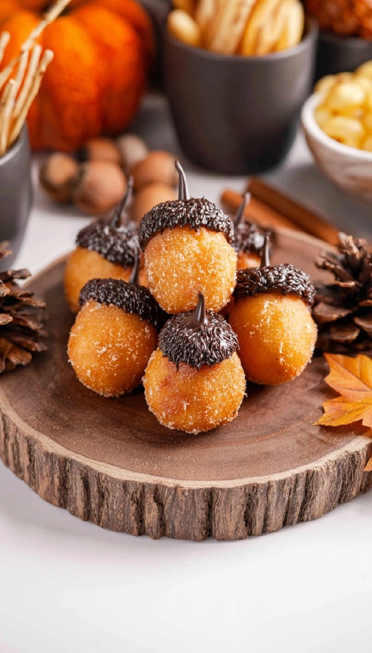 Acorn Donut Holes 70 Acorn Donut Holes