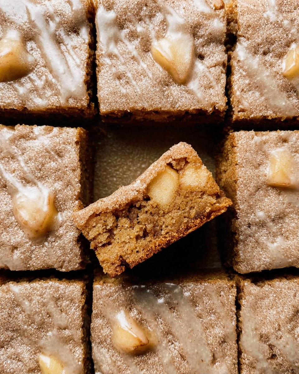 Apple Cinnamon Blondies 124 Apple Cinnamon Blondies