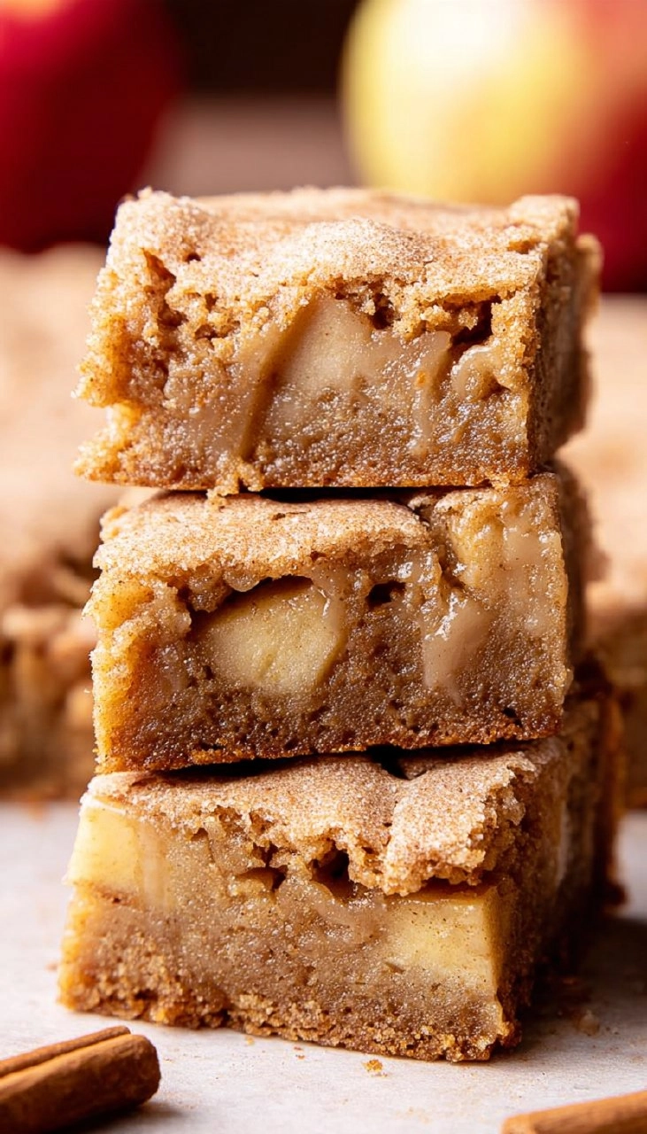 Apple Cinnamon Blondies 125 Apple Cinnamon Blondies