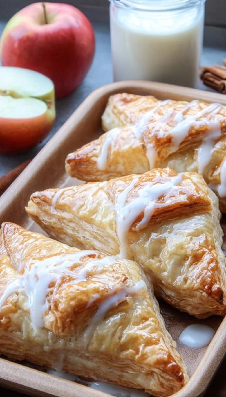 Apple Turnovers with Puff Pastry