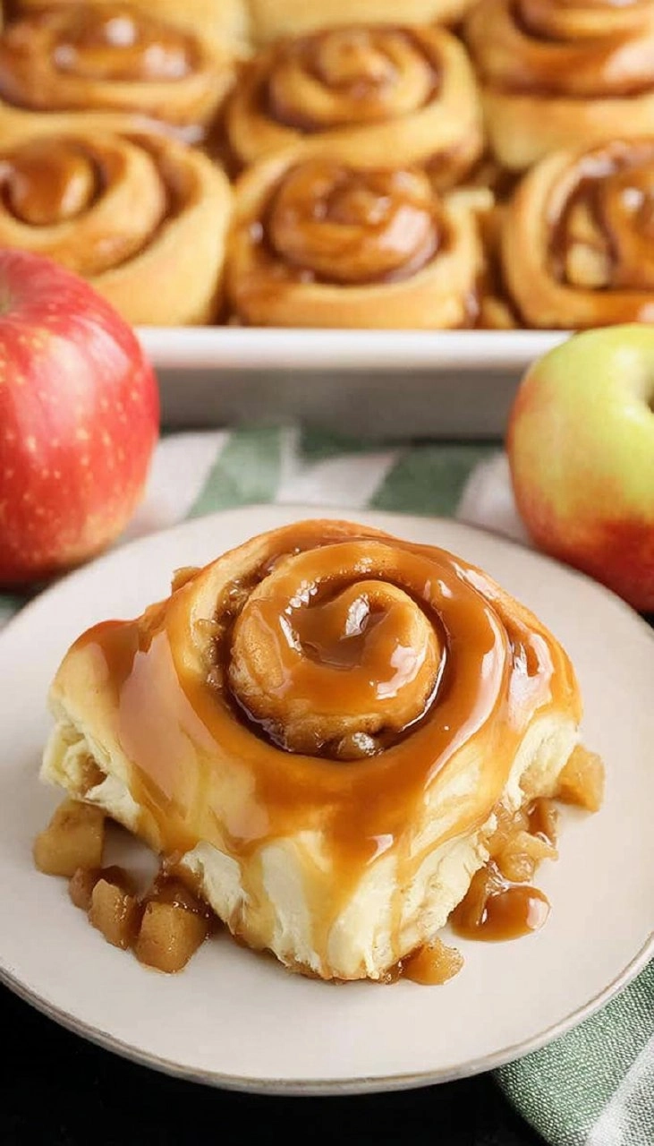 Caramel Apple Cinnamon Rolls 130 Caramel Apple Cinnamon Rolls