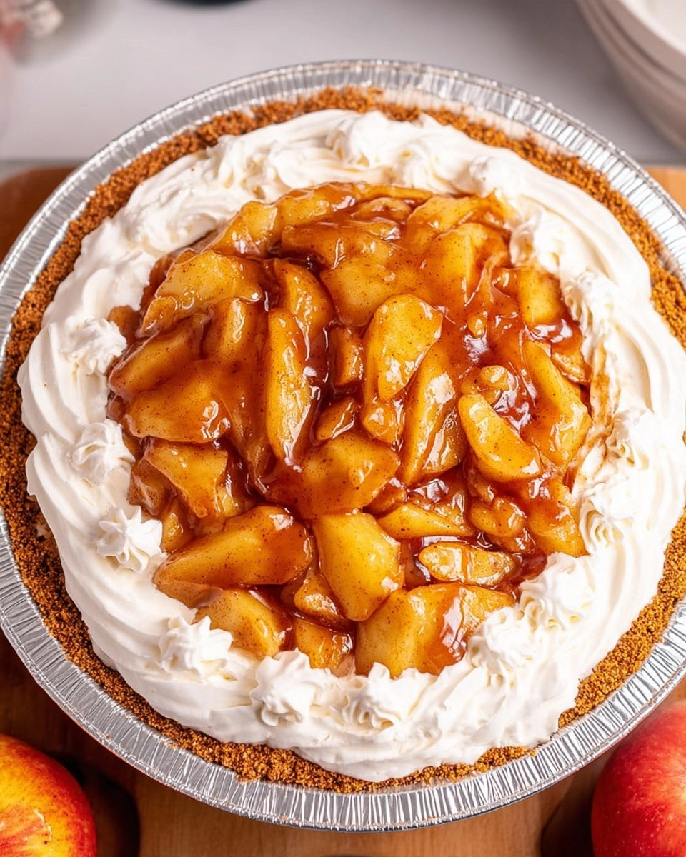 Creamy No Bake Apple Cheesecake Pie 74 Creamy No Bake Apple Cheesecake Pie