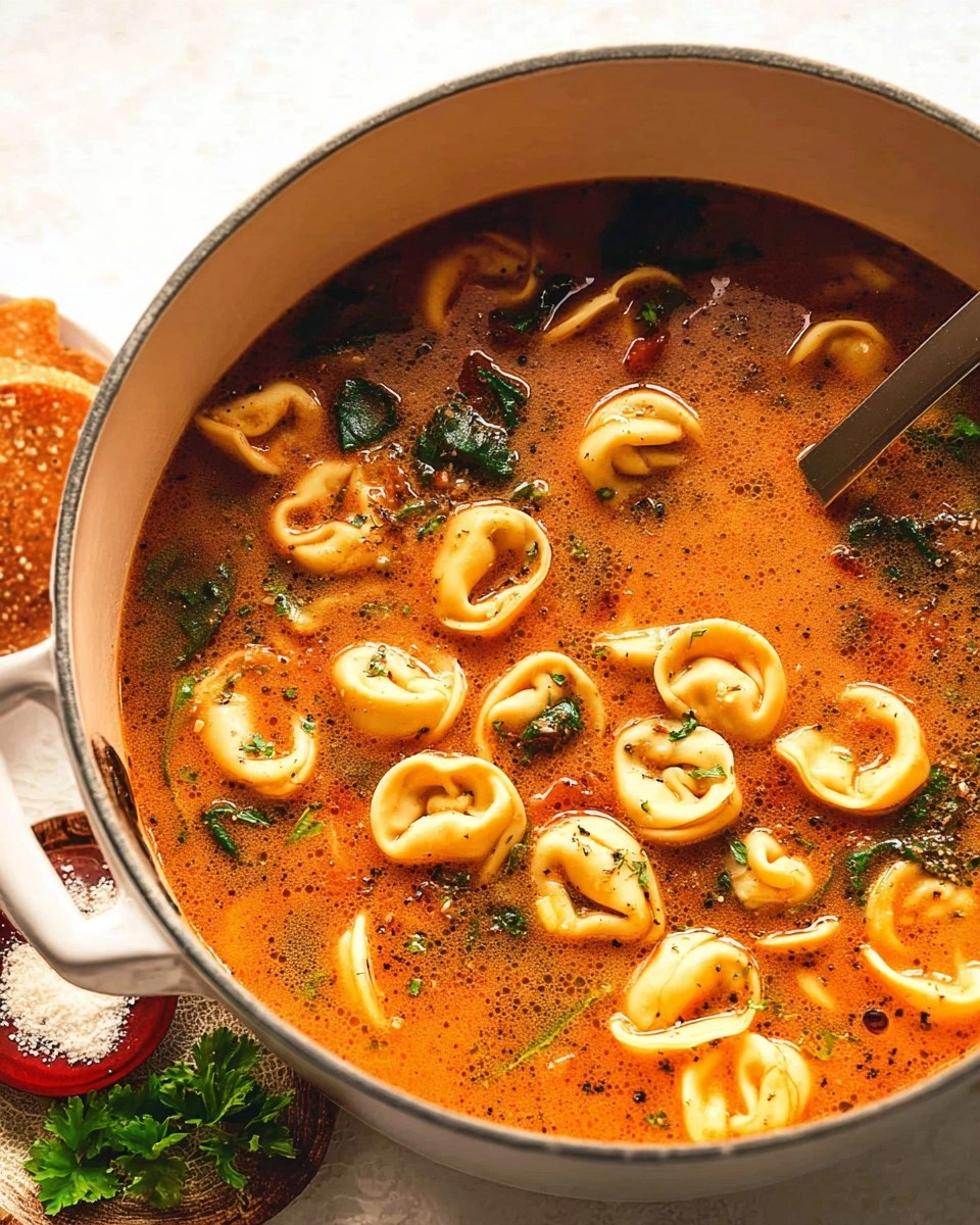 Creamy Tortellini Soup 124 Creamy Tortellini Soup