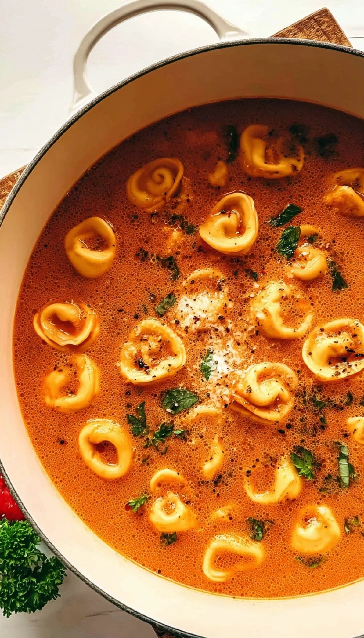 Creamy Tortellini Soup 125 Creamy Tortellini Soup