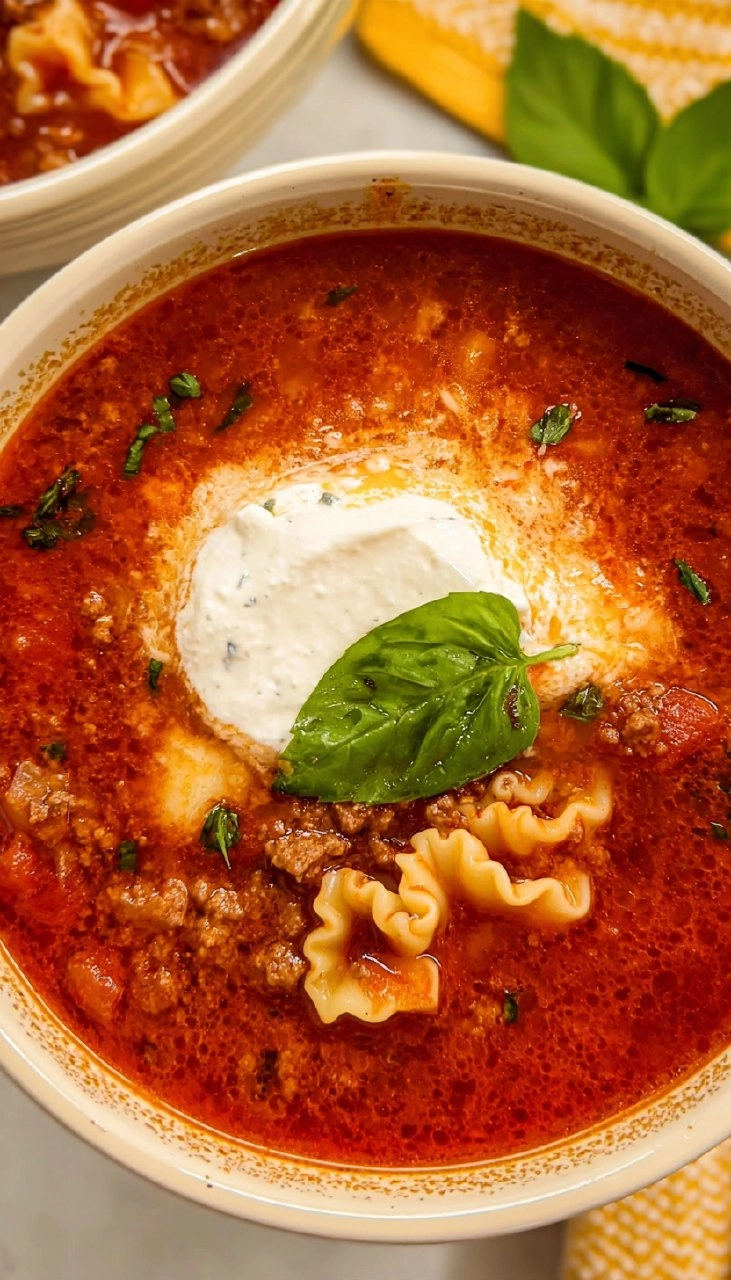 Crockpot Lasagna Soup 130 Crockpot Lasagna Soup